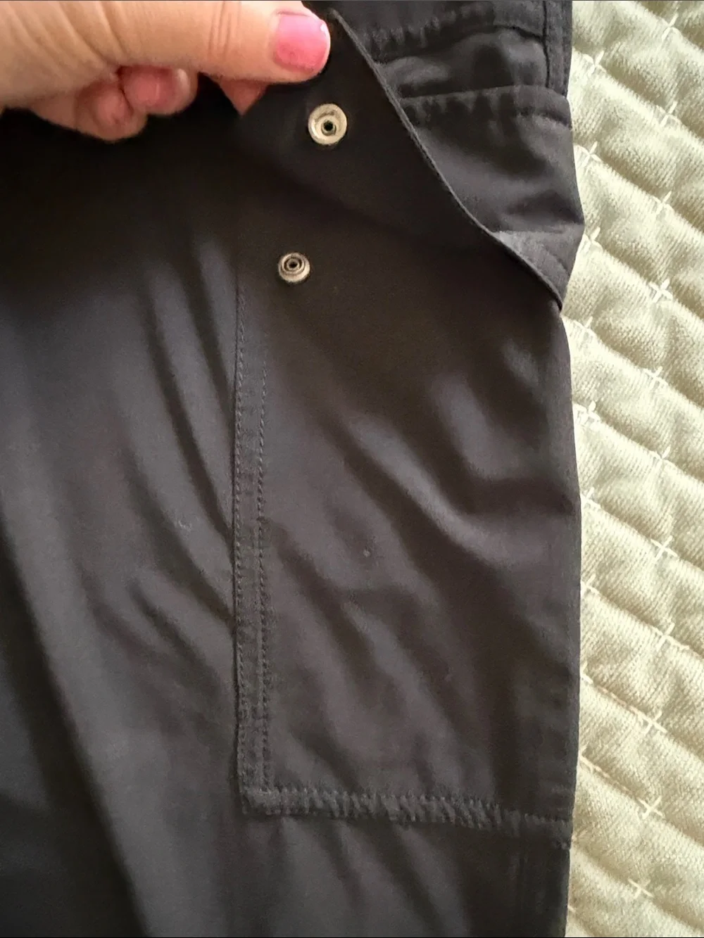 Athleta Black Brooklyn Heights High Rise Cargo Pant - Picture 4 of 7